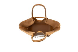 Lucky Bees 1249 Bolso Tote Mostaza Piel de Polivinilo 28x10x17 cm